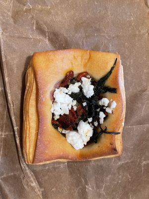 sun dried tomato & feta   at Bonjour Patisserie in San Diego