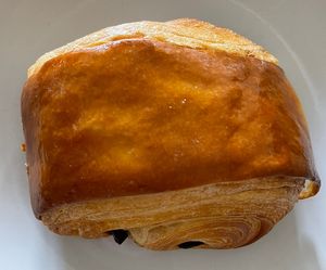 chocolate croissant   at Bonjour Patisserie in San Diego