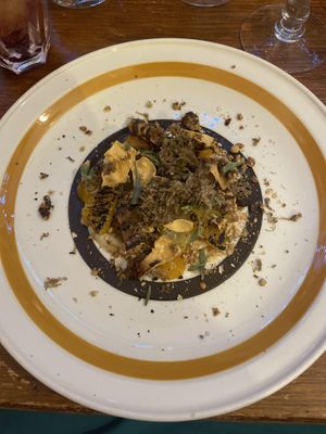 5 course menu   at Foxglove in Barmouth