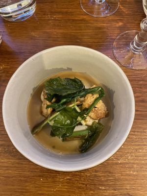 5 course menu   at Foxglove in Barmouth