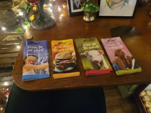 Viva! Pamphlets #Veganuary at Foxglove in Barmouth