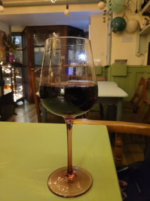 House Merlot #Veganuary at Foxglove in Barmouth