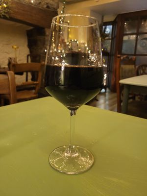 House Merlot #Veganuary at Foxglove in Barmouth