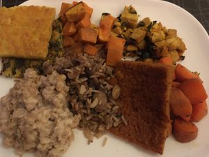 Several savoury options  at Gusto Arsizio in Busto Arsizio