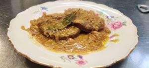 scaloppina di seitan at Circolo Arci il Melograno in Massa
