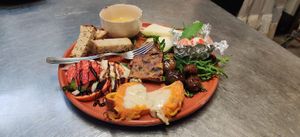 VEGETARIAN APPETIZER at Circolo Arci il Melograno in Massa