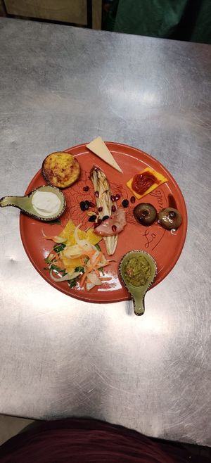 appetizer at Circolo Arci il Melograno in Massa