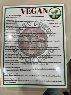 New menu April 2024  at The Lucky Penny Diner and Deli in Naperville