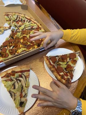 Pizza  at Pizza My Heart in Burlingame