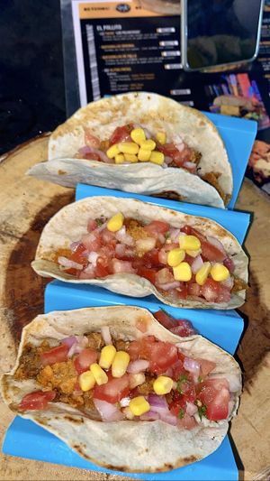 Vegan Tacos 🌮   at Reyenao Beach Alley in Las Terrenas