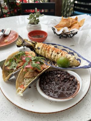 Portobello tacos  at Pueblo in San Diego