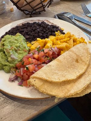 Comes with the vegan Molcajete at Pueblo in San Diego