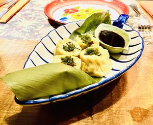 Vegetable Dumplings😋  at Thai Mongkut in Valencia