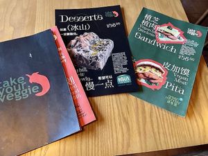 Menu  at Take Your Veggie in Beijing