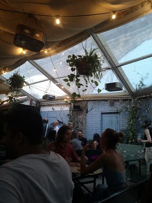 Inside the 'secret garden' at The Hawk's Nest in West London