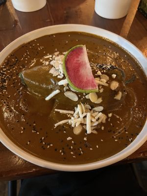 Poblano pepper   at Xantolo  in Isla Mujeres