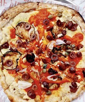 Eggplant  at The Pizza Show - 披萨秀 (芳草地店) in Beijing