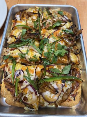 Korean pizza   at Magdelena's in Petaluma