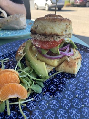 The Whole Schmear Sando  at Magdelena's in Petaluma
