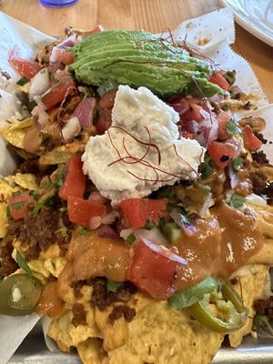 Nachos   at Magdelena's in Petaluma