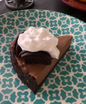 Chocolate Mousse Cake  at Magdelena's in Petaluma