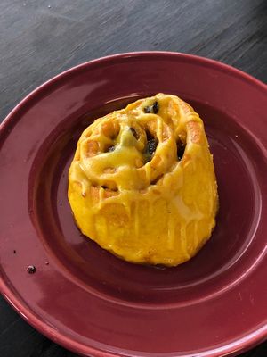 Chai Golden Mylk Roll  at Magdelena's in Petaluma