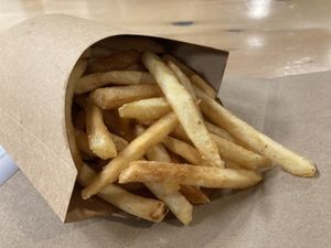 Small fry  at GRN Burger - Dairy Market in Charlottesville