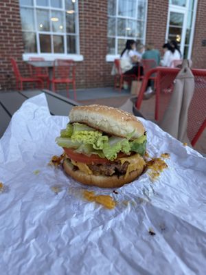 The Single  at GRN Burger - Dairy Market in Charlottesville