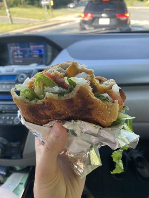   at GRN Burger - Dairy Market in Charlottesville