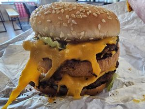 Big Mock at GRN Burger - Dairy Market in Charlottesville