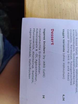 Menü at BESCHDE Pizza in Karlsruhe