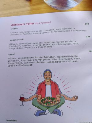 Menü at BESCHDE Pizza in Karlsruhe