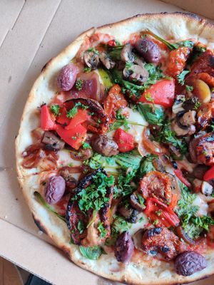 Pizza Veggie at BESCHDE Pizza in Karlsruhe