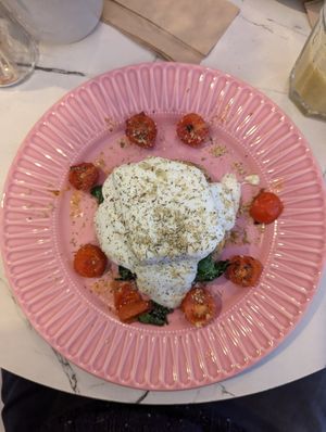 Tofu benedict  #Veganuary at Rise Plant Kitchen + Movement Studio in Malvern