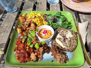 Rise and shine breakfast gluten-free at Rise Plant Kitchen + Movement Studio in Malvern