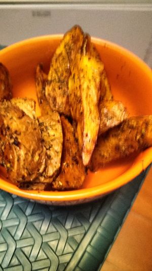 Mexican potatoes at Don Chicho in Tbilisi