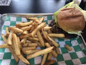 Vegan on Shrooms  at Urban Stack Burger Lounge in Chattanooga
