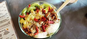 Green machine at Marea Surf Shop Cafe in Samara