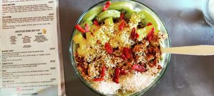 Green machine at Marea Surf Shop Cafe in Samara