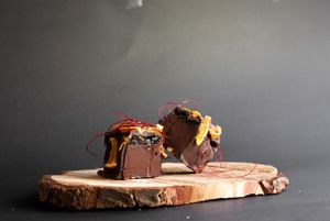 Blood orange Bar at Güras Cacao in Mordialloc