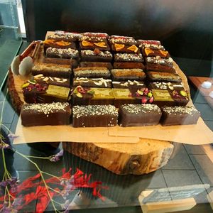 Vegan Slices at Güras Cacao in Mordialloc