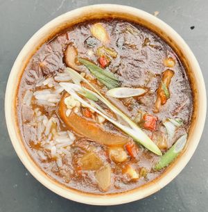 Mushroom stew  #Veganuary at Hoser's - Central Kitchen and Food Truck in Philadelphia