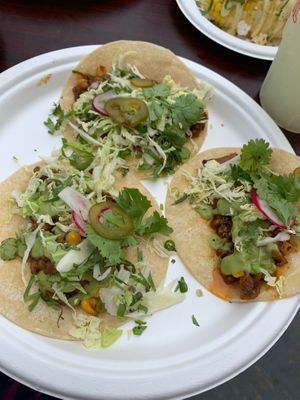 Lentil tacos yes  at Hoser's - Central Kitchen and Food Truck in Philadelphia