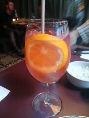 Rose sangria at Meet in Newcastle