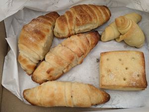 I ordered a box of bizcochos to bring home 😊 at Vrote in Montevideo