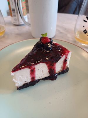 Cheescake  at Vrote in Montevideo