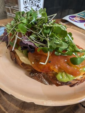 Bruschetta at Vrote in Montevideo
