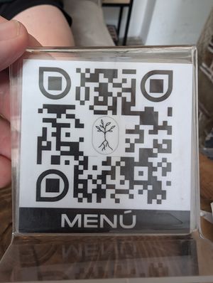 The current menu at Vrote in Montevideo