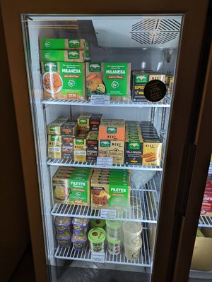 Products available from the store. at Vrote in Montevideo