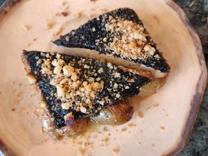 Tofu á lagareiro at The Green Affair - Parque das Nações in Lisbon